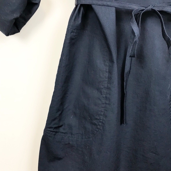 NEW Girls Old Navy 3/4 Shirt Dress Navy Blue - Picture 4 of 6